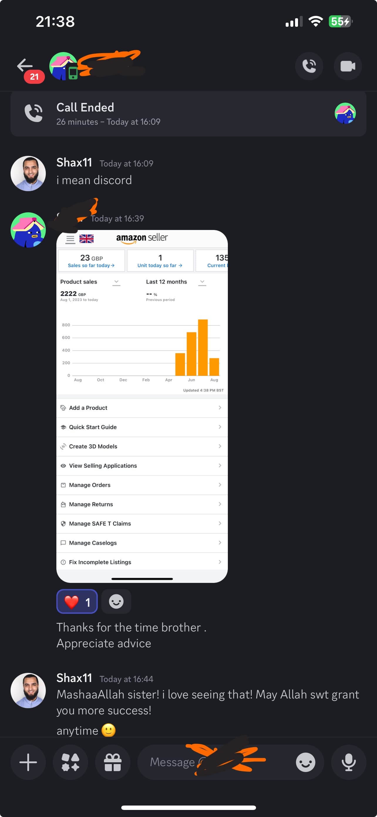 Student conversation and sales result